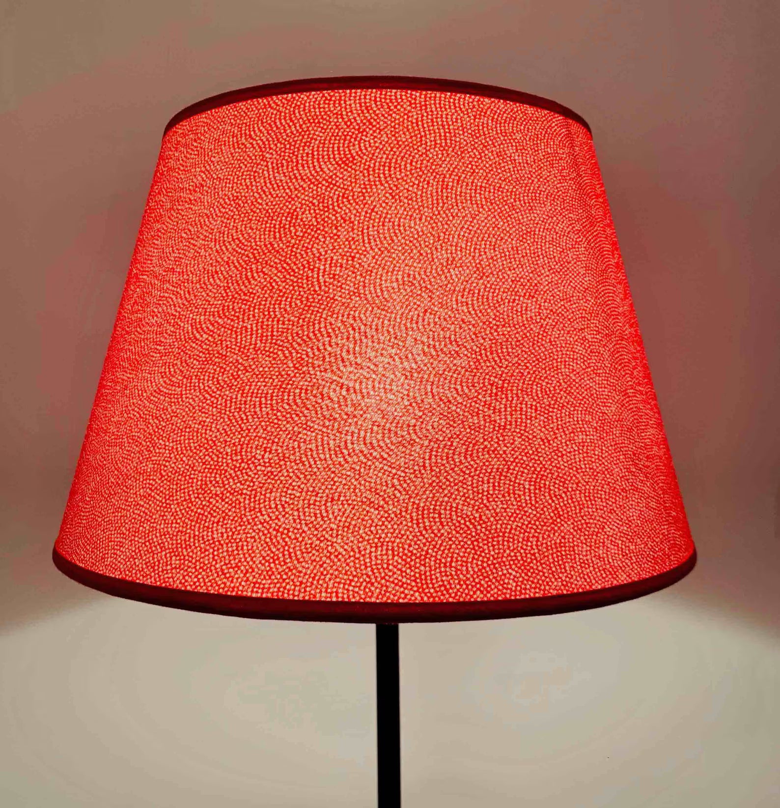 lampshade in Japanese fabric