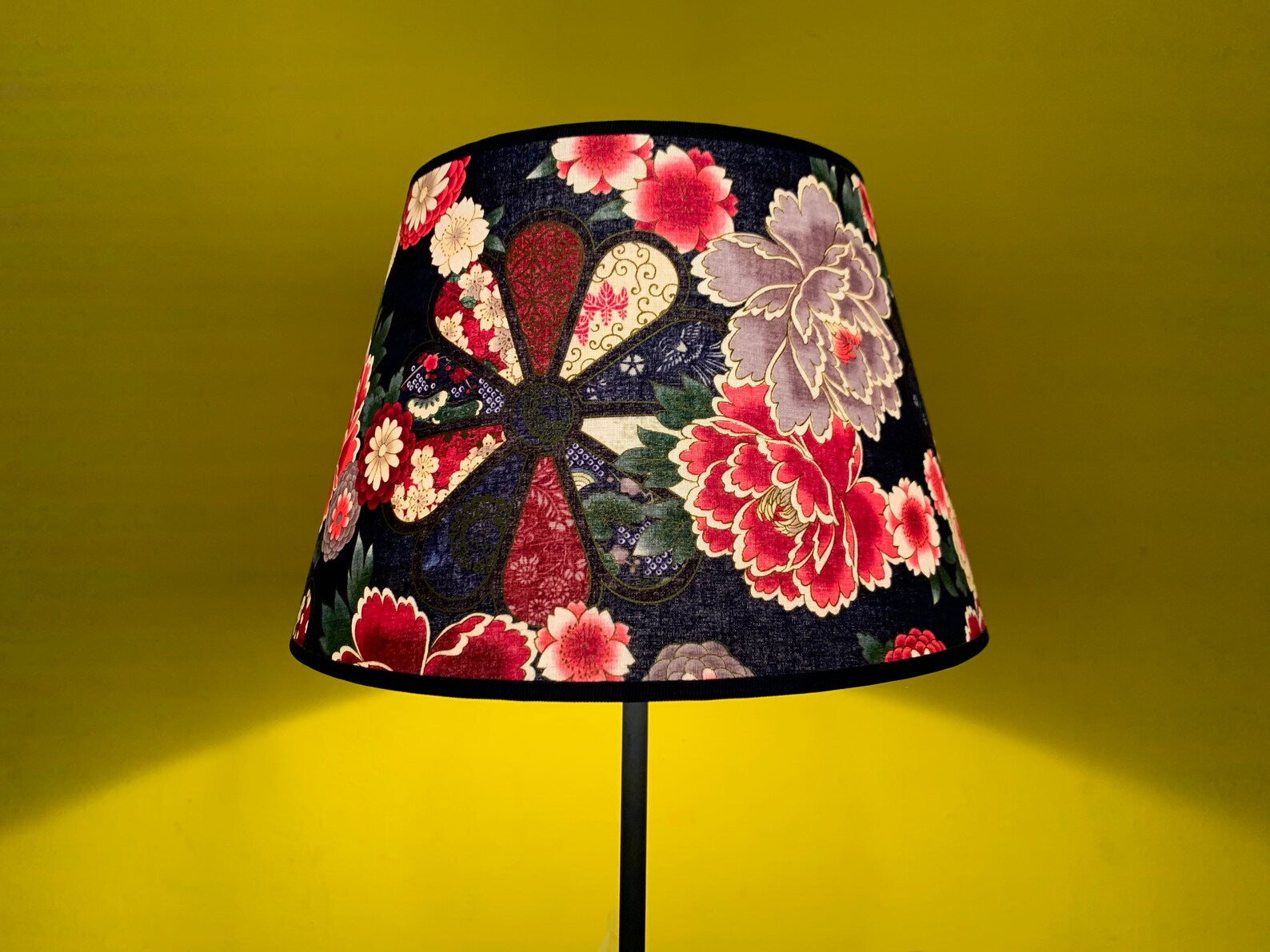 LAMPSHADE OKINAHANA handmade Japanese cotton