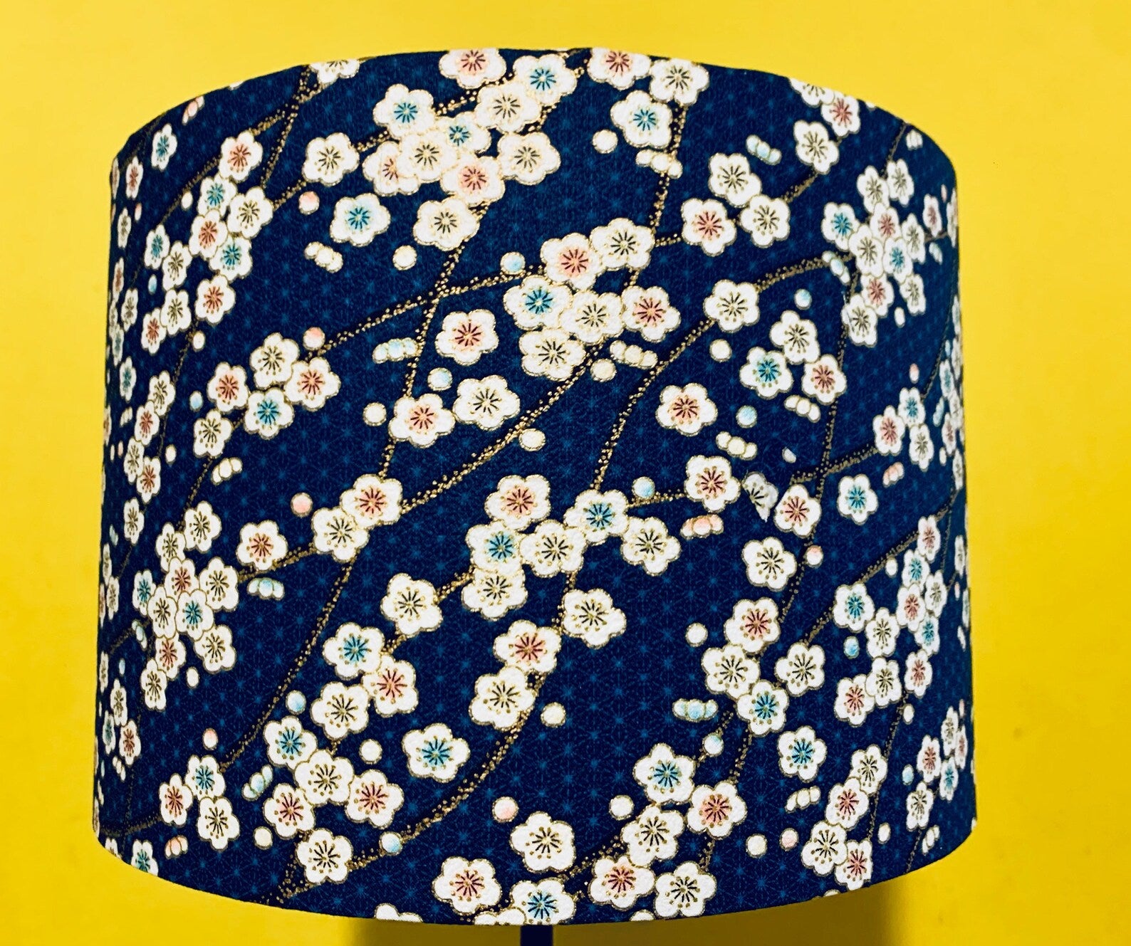 LAMPSHADE SAKURABLU handmade Japanese cotton