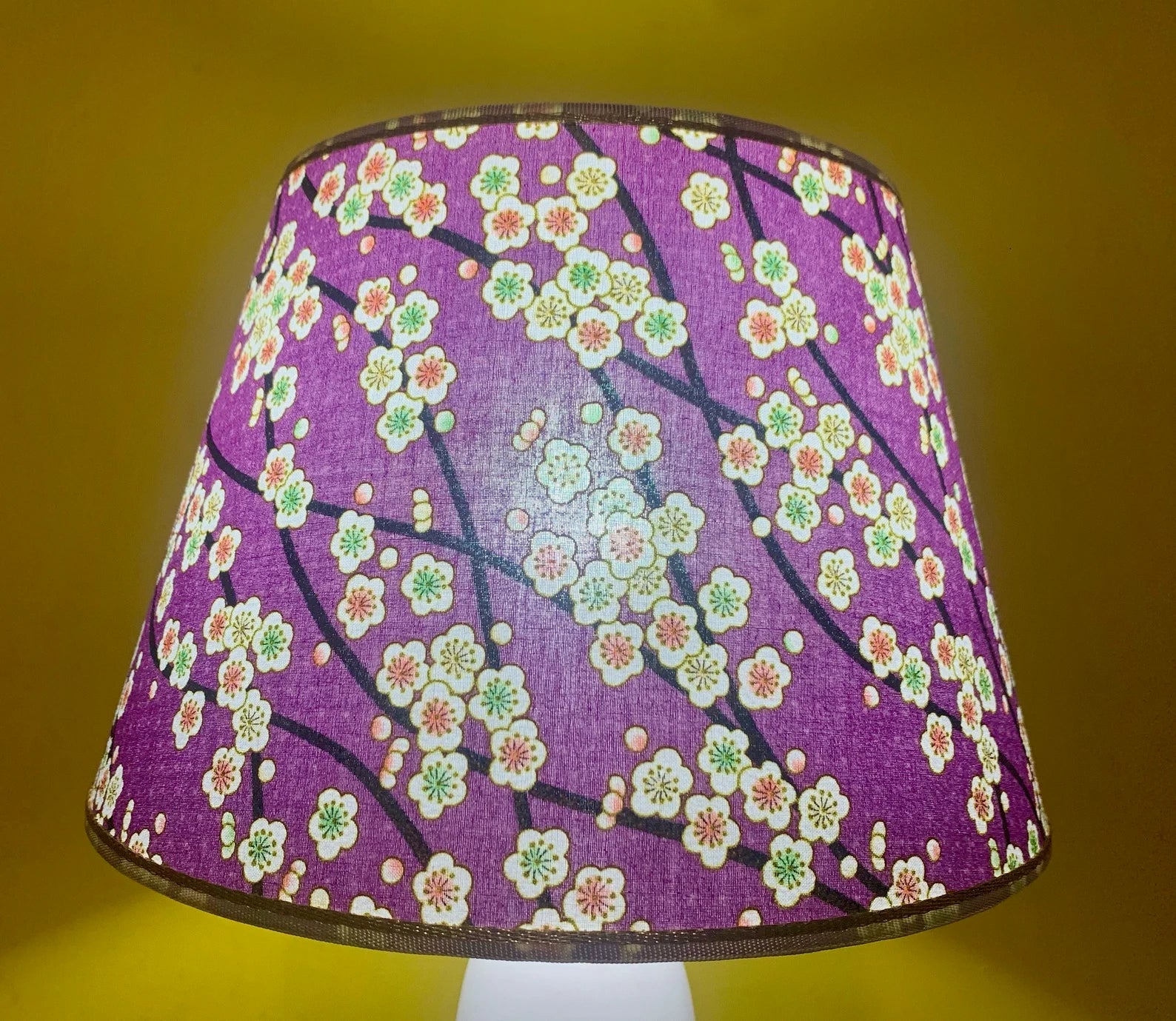 LAMPSHADE Murasaki handmade Japanese cotton