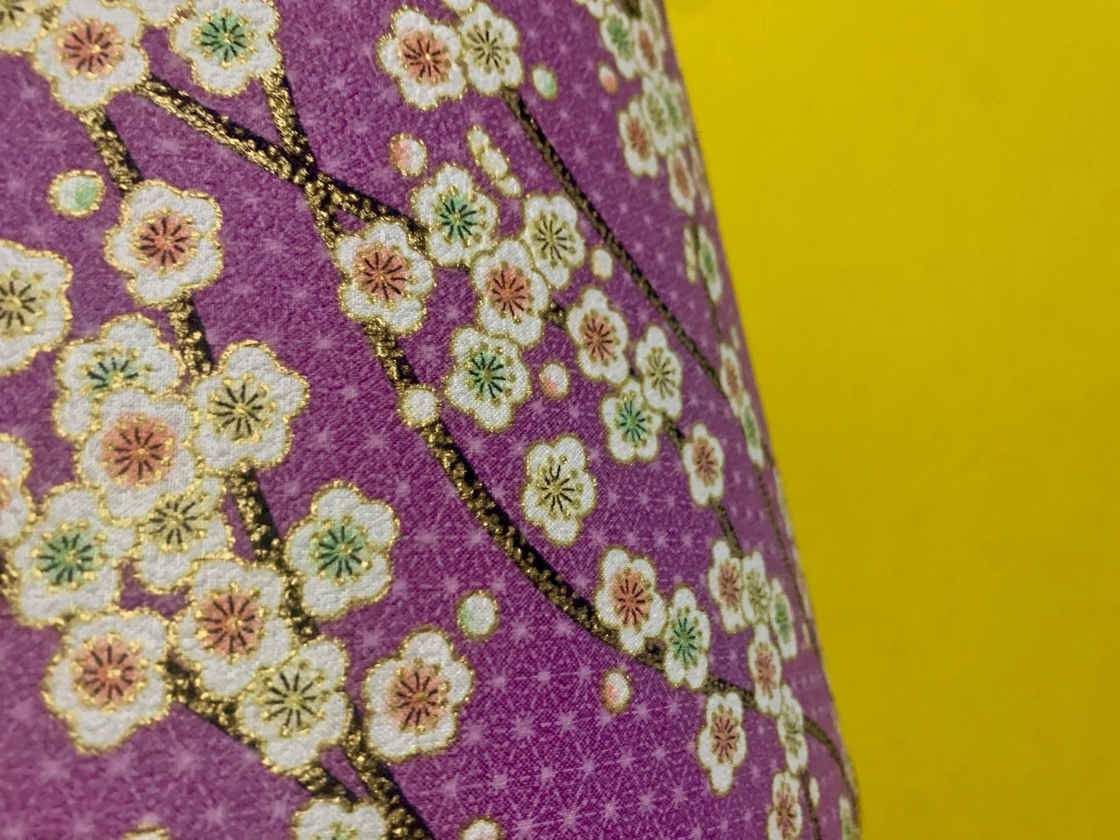 LAMPSHADE Murasaki handmade Japanese cotton