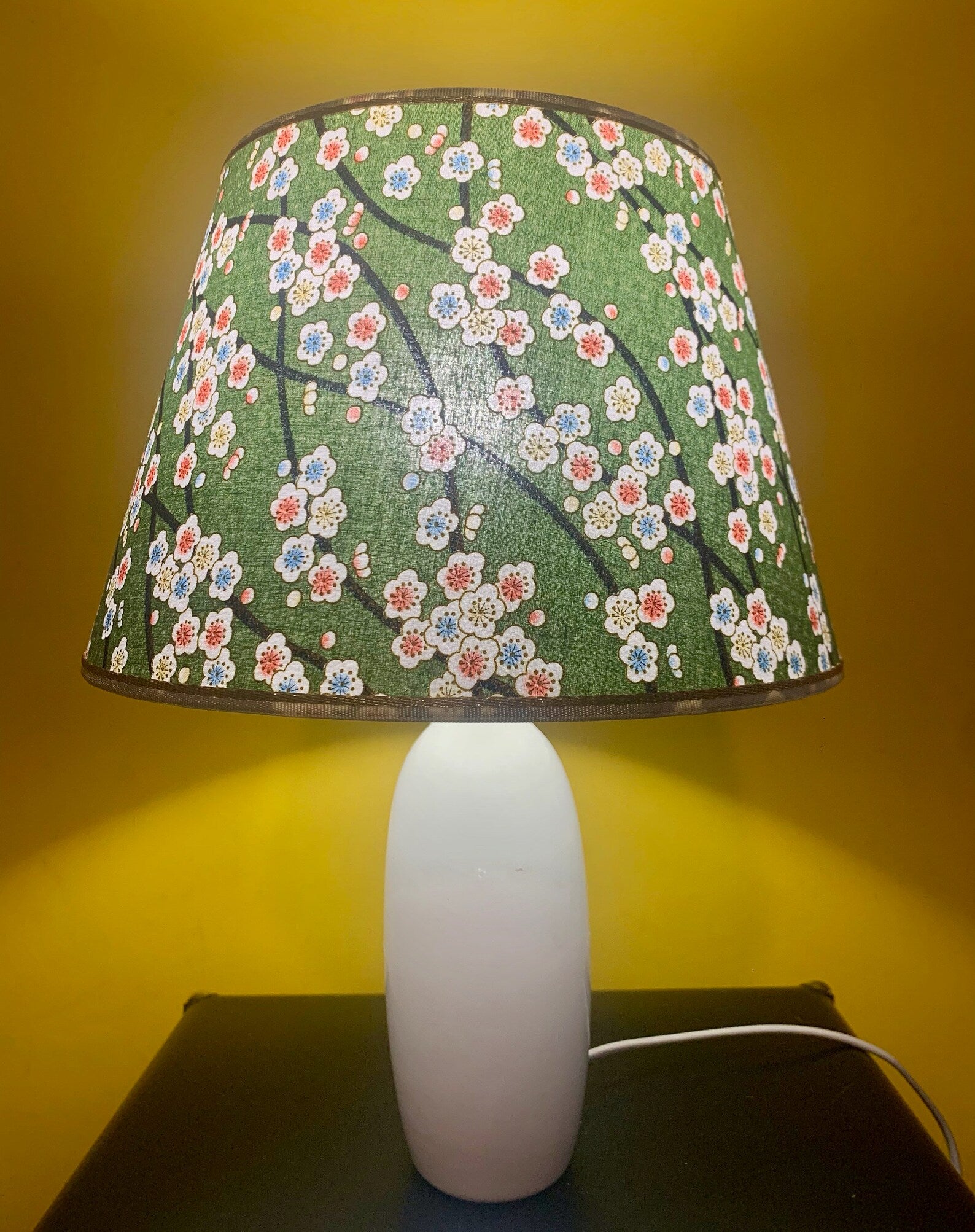 LAMPSHADE Midori handmade Japanese cotton