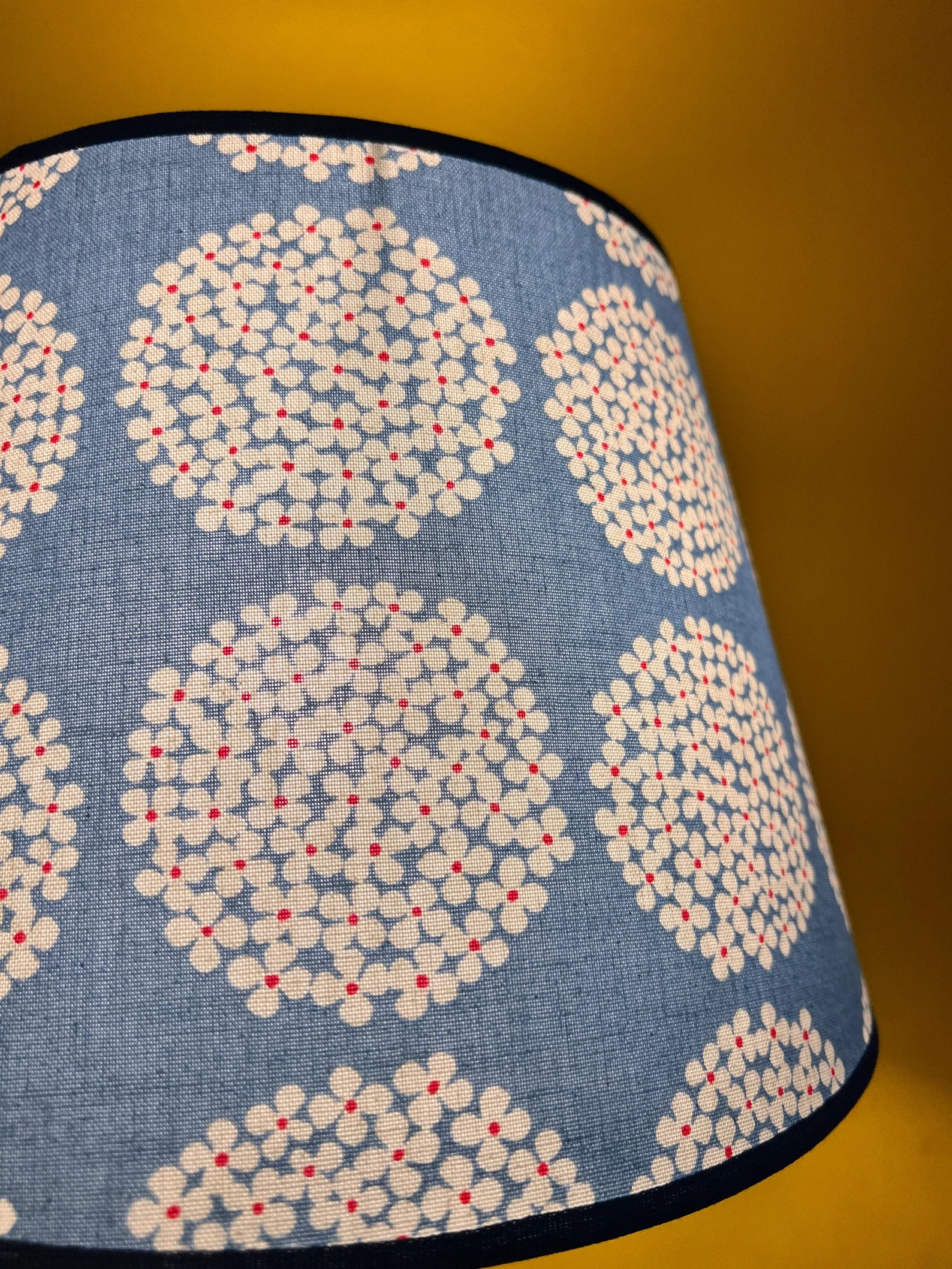 LAMPSHADE OKINAHANA WHITE handmade Japanese cotton