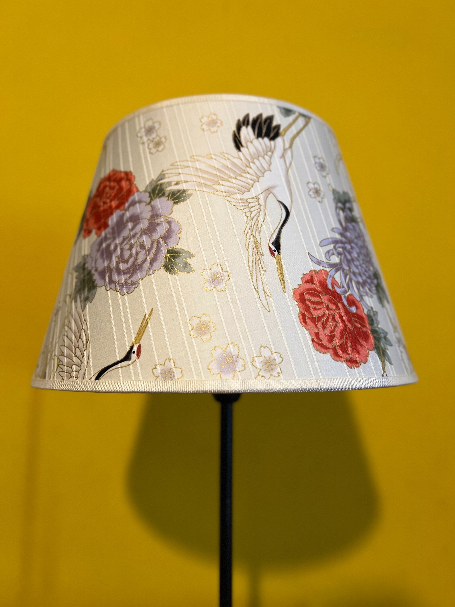 LAMPSHADE OKINAHANA WHITE handmade Japanese cotton