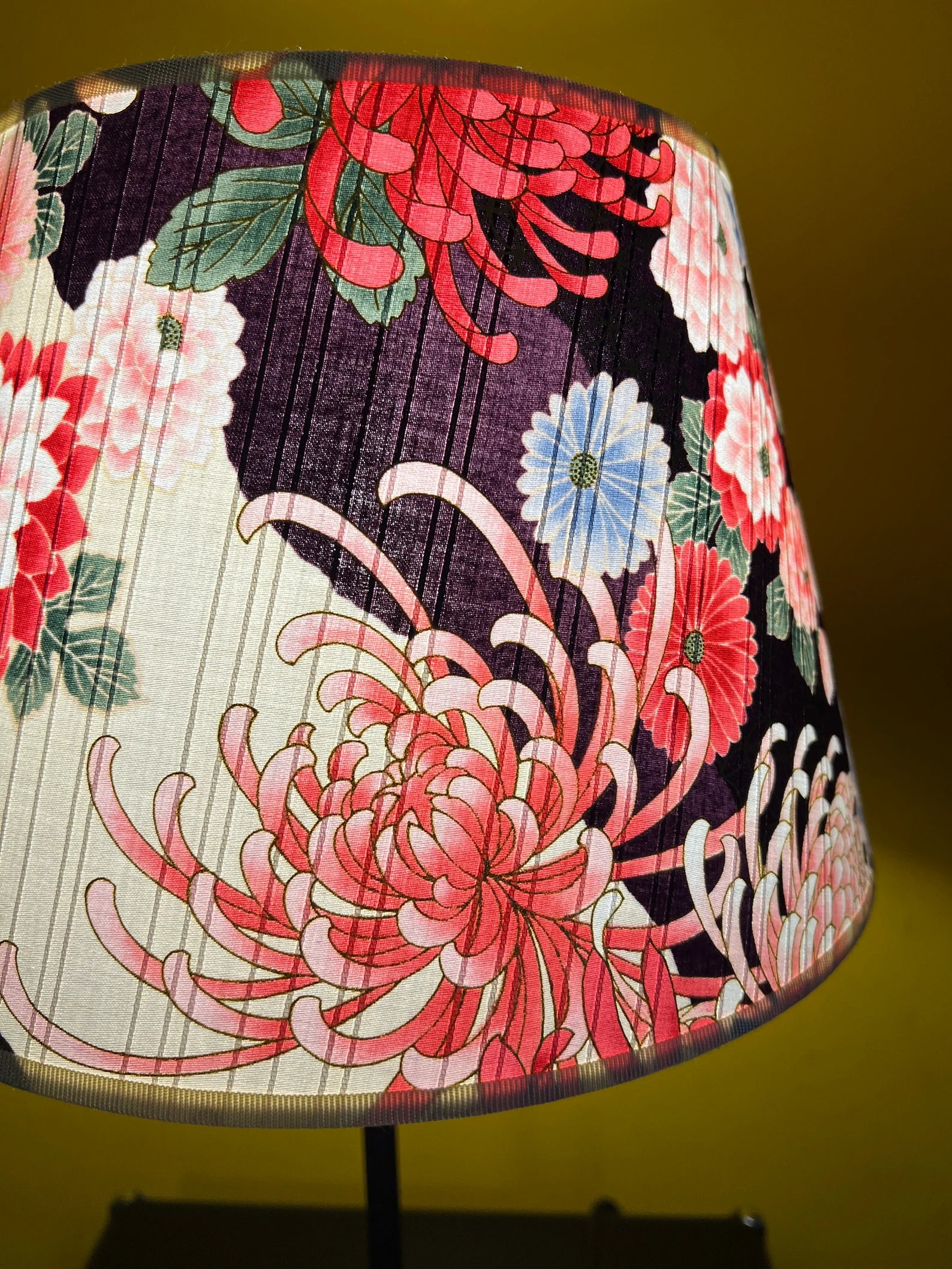 LAMPSHADE OKINAHANA WHITE handmade Japanese cotton