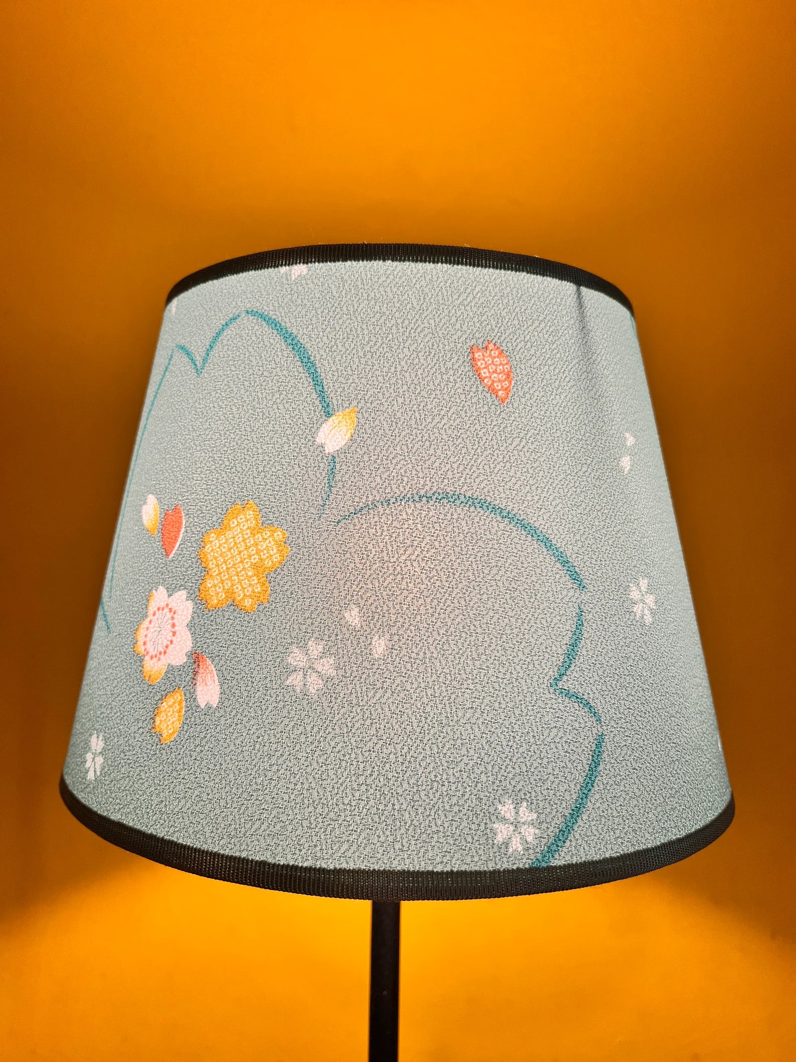 LAMPSHADE OKINAHANA WHITE handmade Japanese cotton