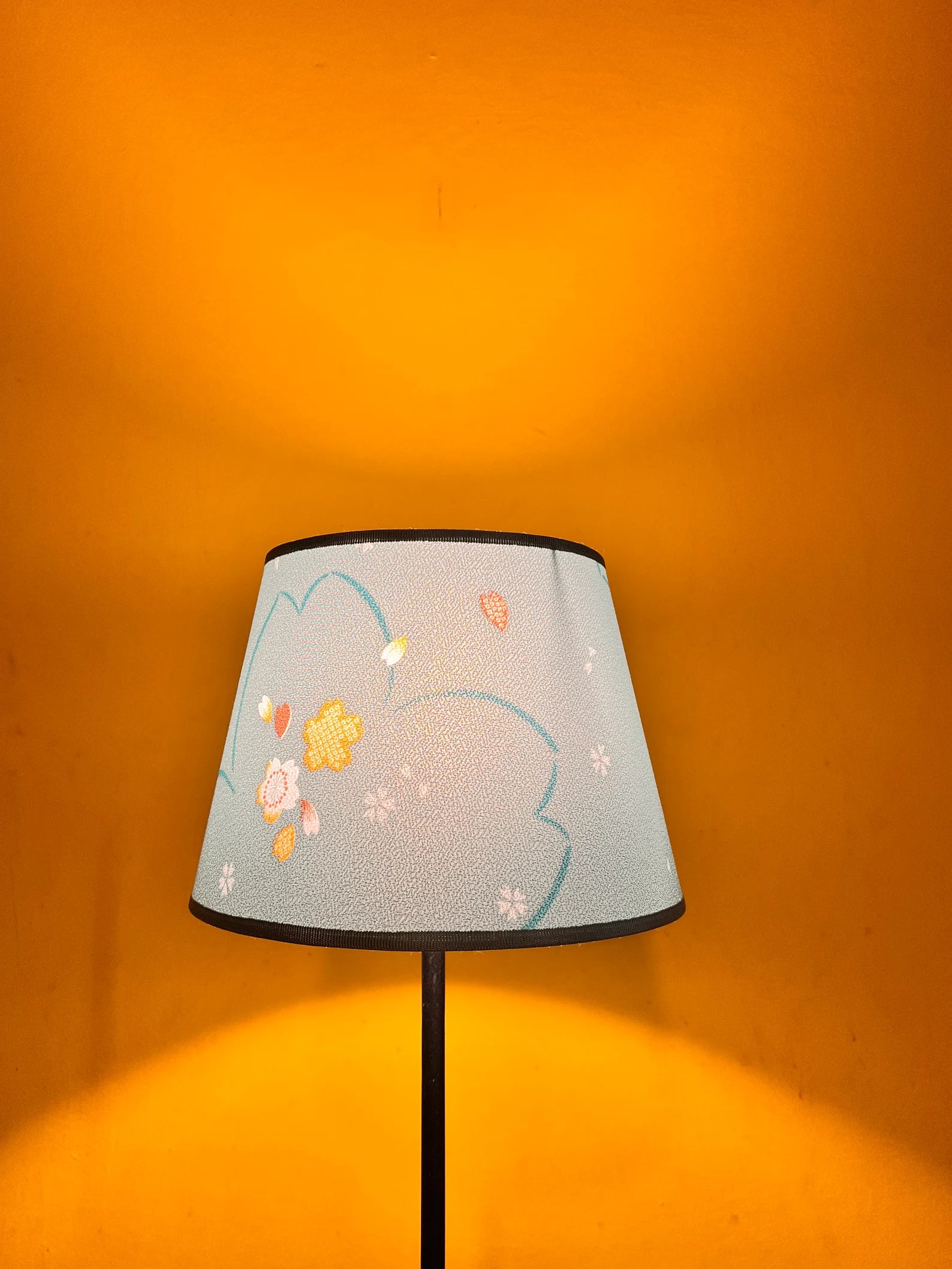 LAMPSHADE OKINAHANA WHITE handmade Japanese cotton
