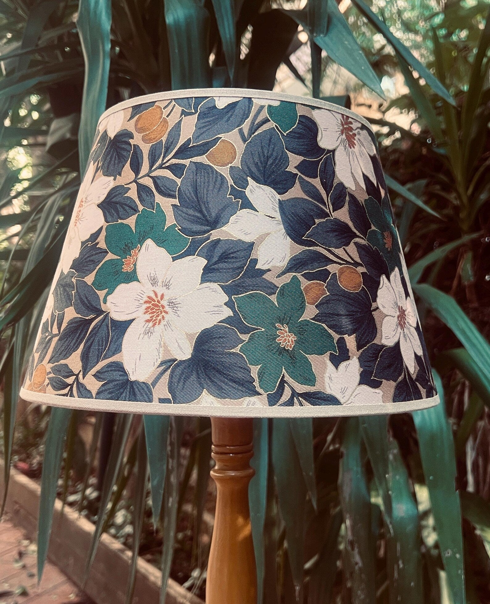 LAMPSHADE Midori handmade Japanese cotton