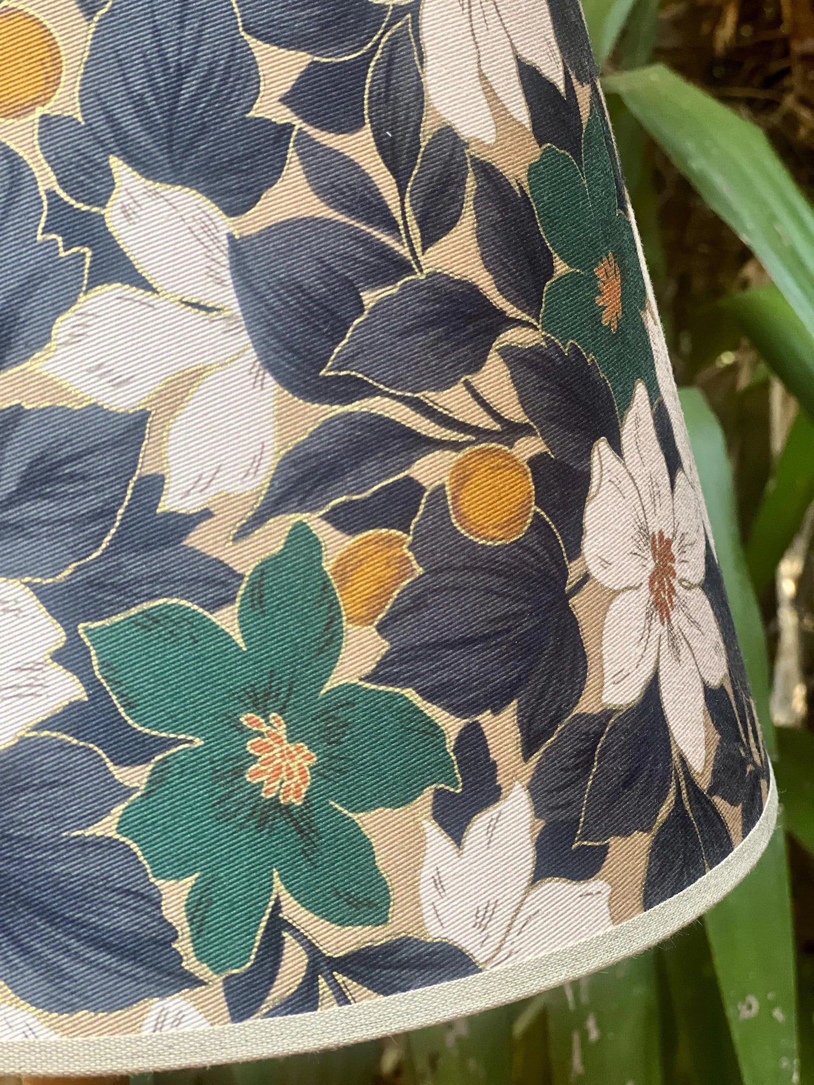 LAMPSHADE Midori handmade Japanese cotton
