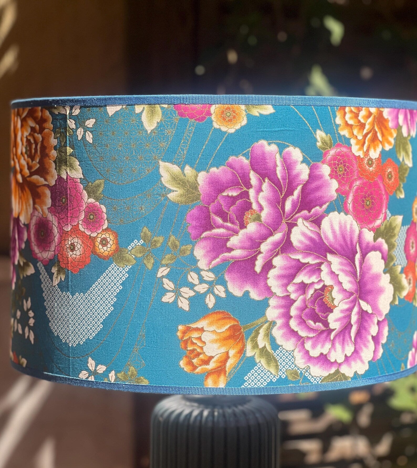 LAMPSHADE AOIHANA handmade Japanese cotton